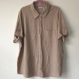 WHITE STAG WOMAN 3XL BUTTON SHIRT